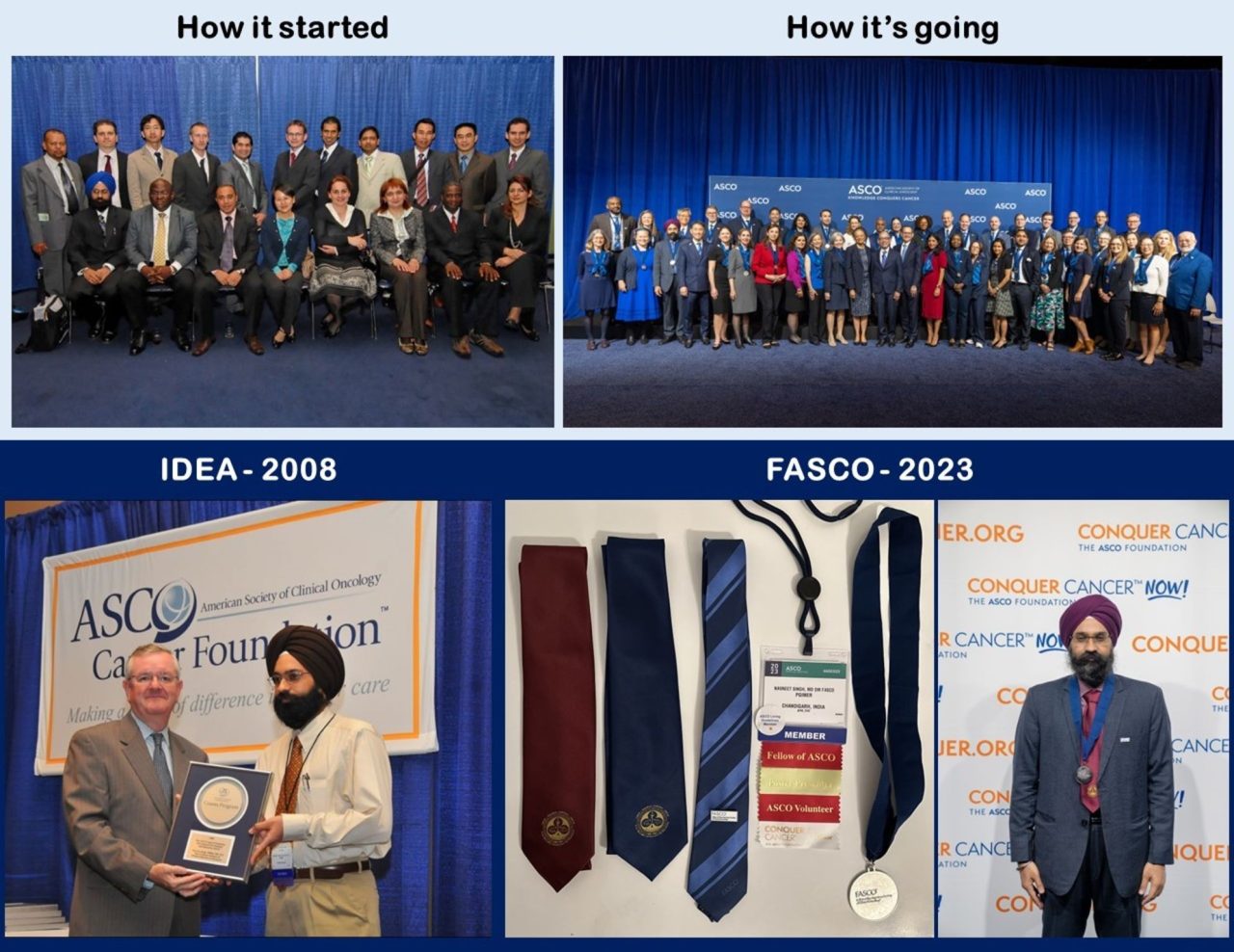 I had the honor of being conferred lifetime Fellowship of the American Society of Clinical Oncology – Navneet Singh
