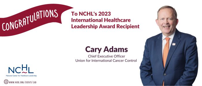 Dr. Cary Adams: Deeply honoured to receive this prestigious award