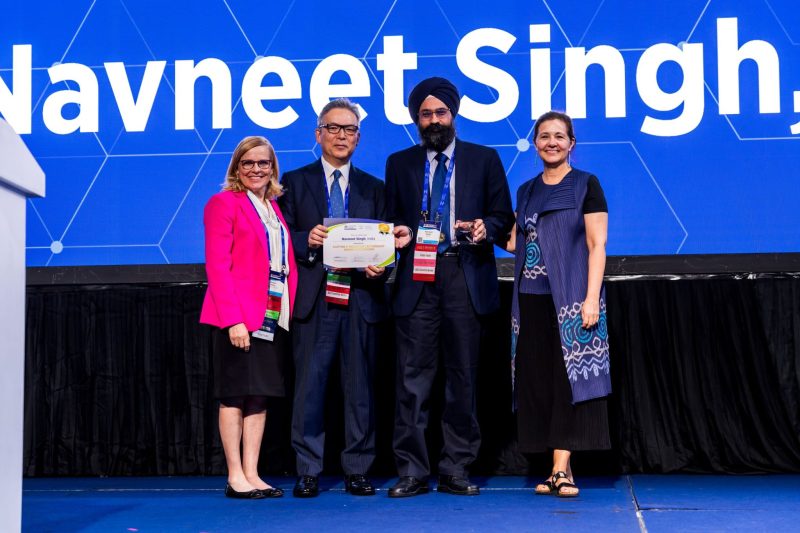 Navneet Singh: A couple of weeks ago I was honored with the Clifton Mountain Lectureship Award by the International Association for the Study of Lung Cancer at the World Conference on Lung Cancer in Singapore