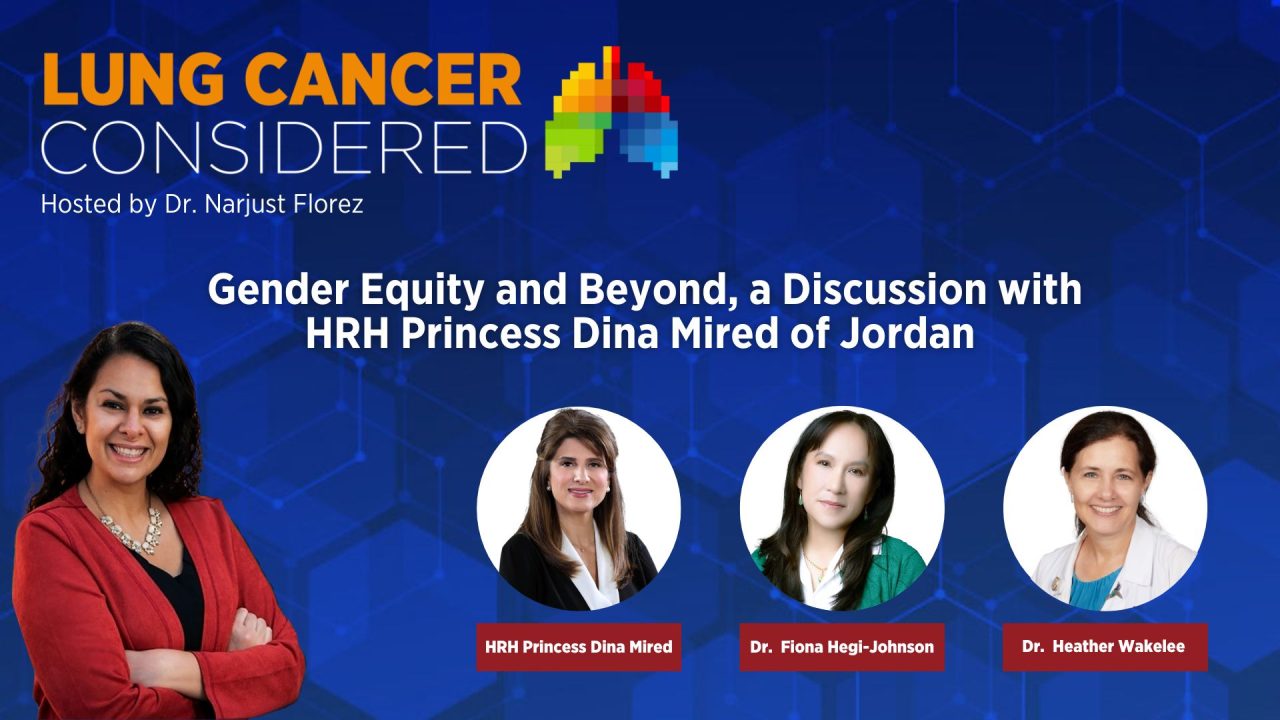 Princess Dina Mired: So happy to have listened to these amazing women Fiona Hegi- Johnson and Heather Wakelee