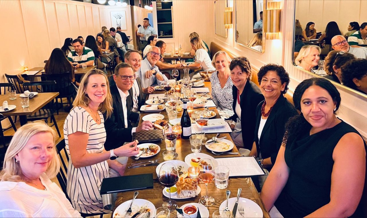 Erika Hamilton: Fantastic time this week rolling up our sleeves at ASCO headquarters working on ASCO24 education program