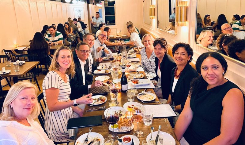 Erika Hamilton: Fantastic time this week rolling up our sleeves at ASCO headquarters working on ASCO24 education program
