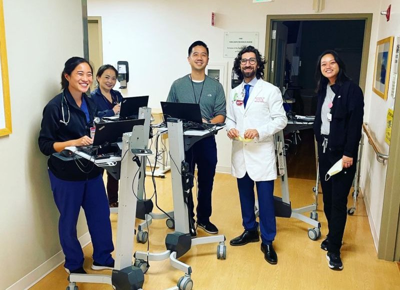 George Yaghmour: Blood cancer and transplant weekend on-call hero’s team