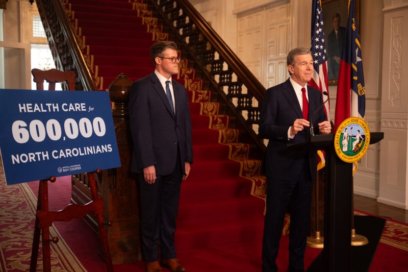 Governor Roy Cooper: Today, Gov. Cooper and NCDHHS Sec. Kinsley announced that Medicaid Expansion will launch on Dec. 1, 2023 in North Carolina