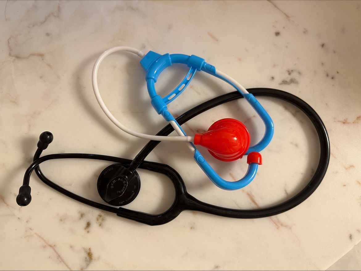 Humaid Al-Shamsi: I got a stethoscope for my daughter, Sama.