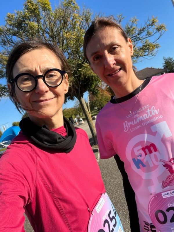Martine Zimmermann: She is back to running races and we are celebrating life. She is my hero!