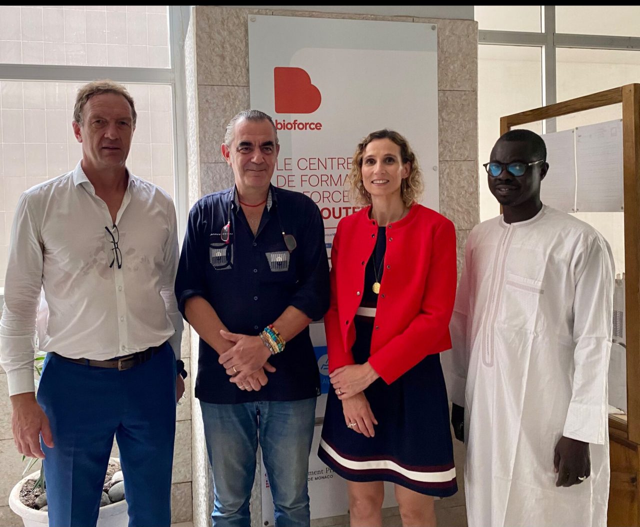 Vanina Laurent-Ledru: I was pleased to visit Bioforce while in Dakar, a leading provider of humanitarian aid training