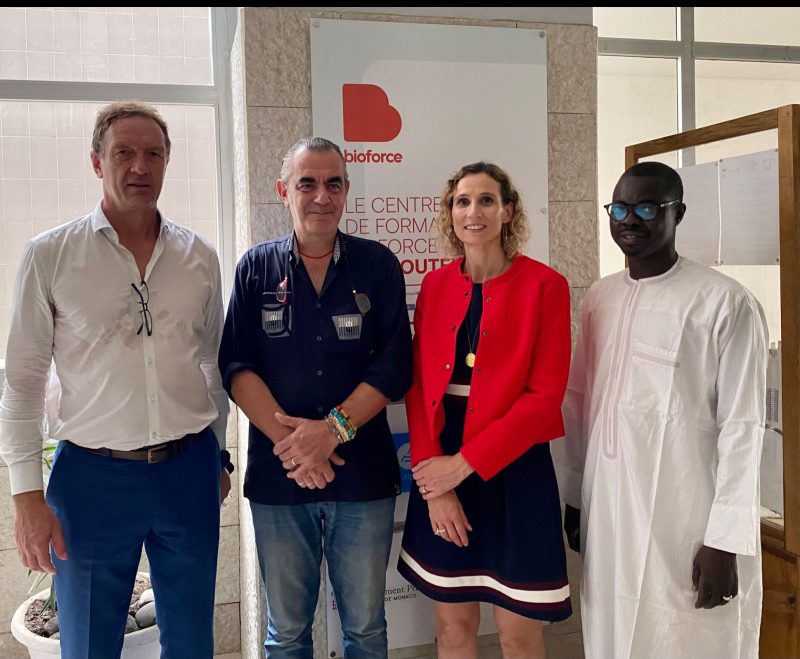 Vanina Laurent-Ledru: I was pleased to visit Bioforce while in Dakar, a leading provider of humanitarian aid training