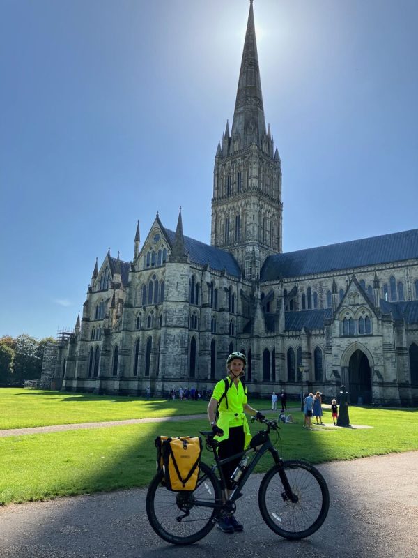 Rachel Craft: A massive cycle for Laura Downer who has completed a summer of fundraising for Action Against Cancer