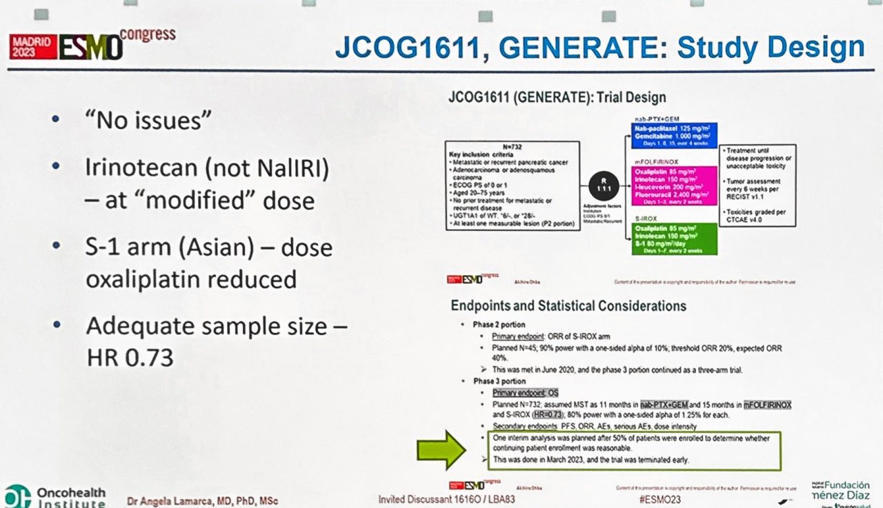 Pashtoon Kasi: We should drop the modified nomenclature and just agree on just dosing schema for FOLFIRINOX