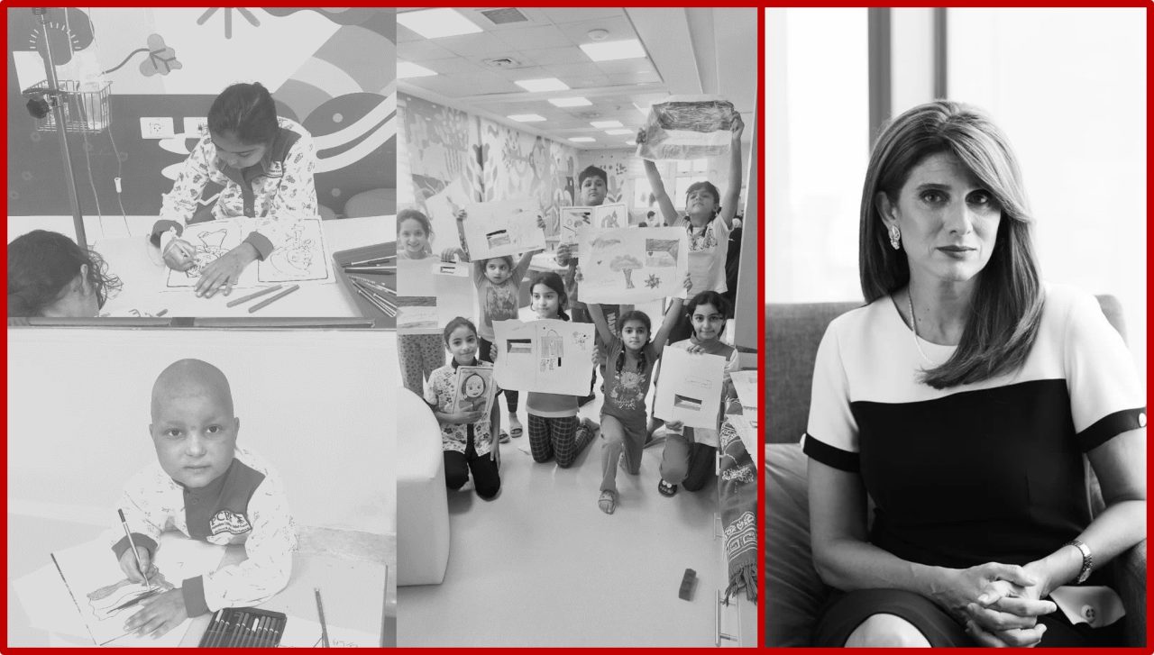 Princess Dina Mired: As a mother of a cancer survivor, my heart goes out to all the innocent children in Gazza who now have to wait whilst cancer is ravaging their tiny bodies since there is no more chemotherapy