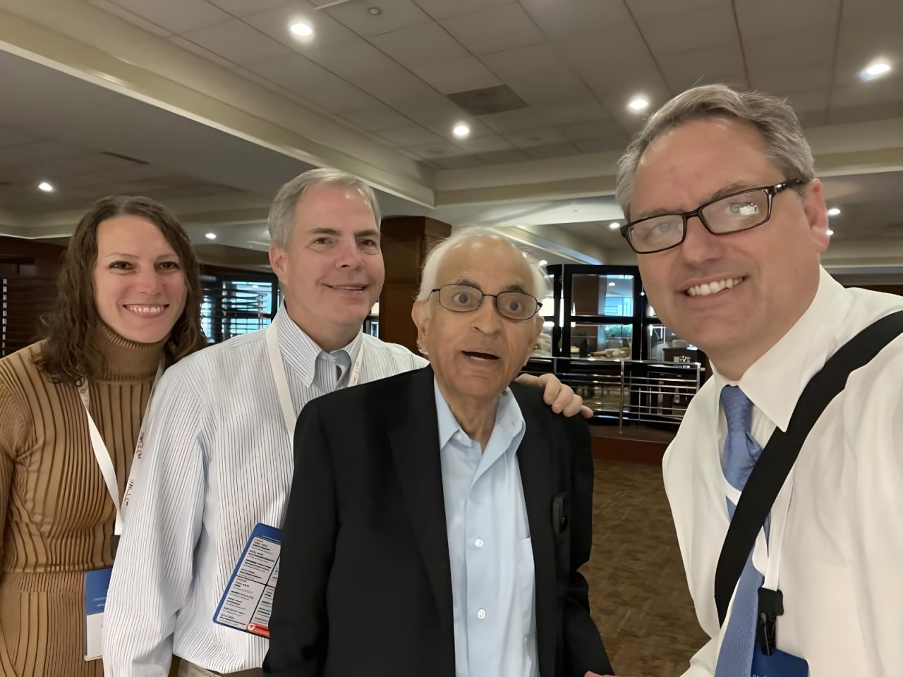 John Byrd: So great to be together with these great friends who have a passion for developing new therapies and caring for patients with CLL