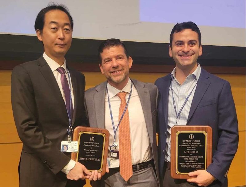 Makoto Nishimura: I am pleased to announce that I was awarded the “Award for Excellence in Clinical Innovation in 2023” at MSKCC