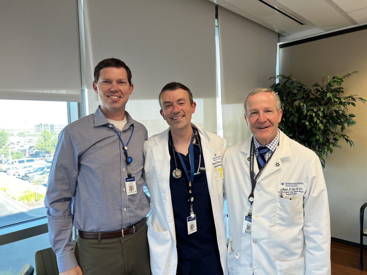 Mark Lewis: These are the surgeons who saved my life, Eric Sorenson and Mark Ott