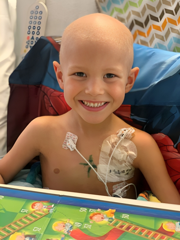 Your incredible generosity is one of the reasons Andrew is still alive today – St. Baldrick’s Foundation