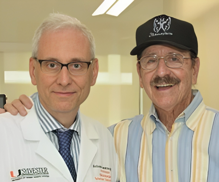 Inspired by his desire to make a positive impact in the lives of those affected by cancer – Sylvester Comprehensive Cancer Center