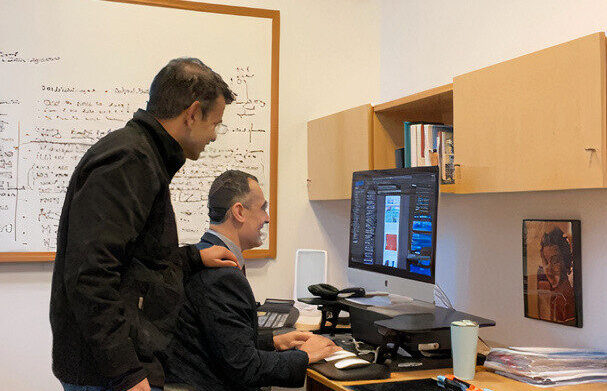 Sumanta K. Pal: Look at Bishoy’s “to-do” list on the board behind me!