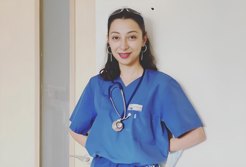 I met my incredible mentor, Dr. Maria Babak, at Harvard Medical School, who has been instrumental in shaping my career – Jemma Arakelyan via The Babak Lab