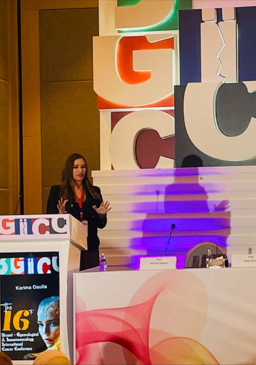 Karima Oualla: Delighted to participate to the BGICC through different sessions