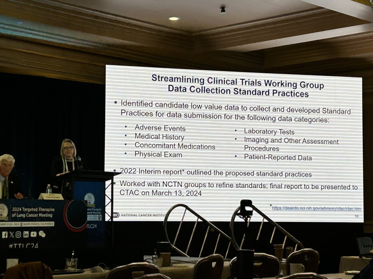 Misty Dawn Shields: Let’s work towards reducing operational burdens of trials on our patients!