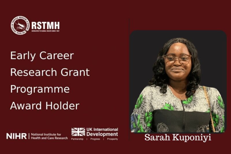Sarah Kuponiyi: I was selected for the RSTMH Early Career Research Grant 2023