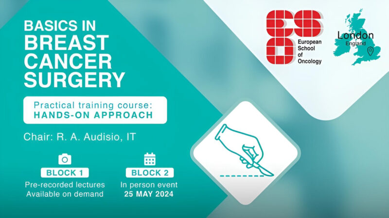 ESO is offering young surgeons a great opportunity to attend a hands-on practical course – ESOncology
