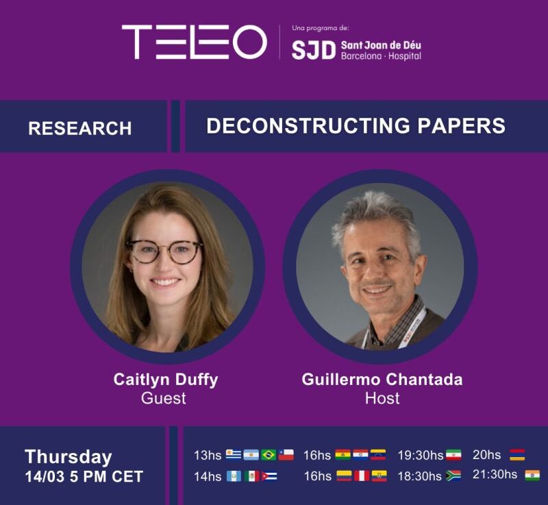 Ruzanna Papyan: March 14 – let’s join for a deep dive into Caitlyn Duffy’s excellent paper on pediatric acute lymphoblastic leukemia outcomes in South American centers