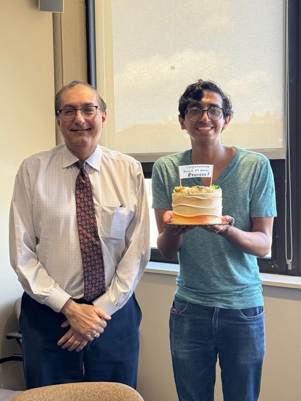 Wafik S. El-Deiry: Congratulations to The Warren Alpert Medical School of Brown University senior medical student Praveen Srinivasan for matching at Weill Cornell Medicine internal medicine program