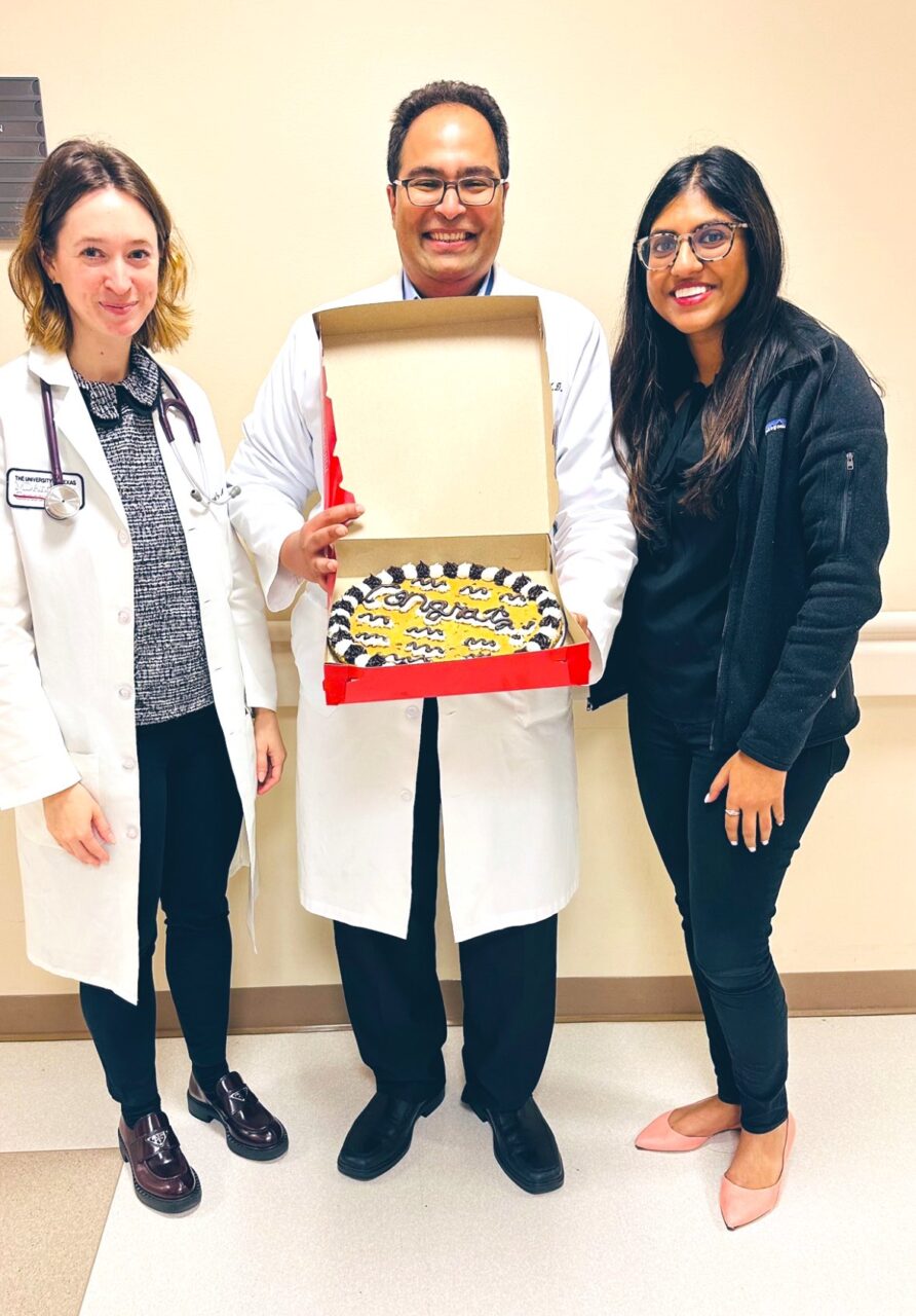 Naveen Pemmaraju: We have the best Leukemia team!