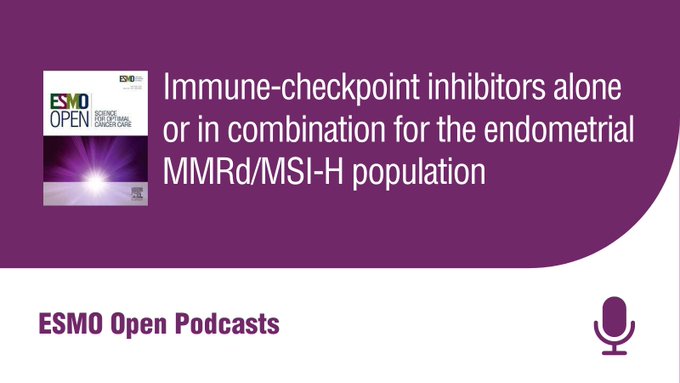 New ESMO Open podcast with Nicoletta Colombo, Florence Joly and Rita Canario – ESMO