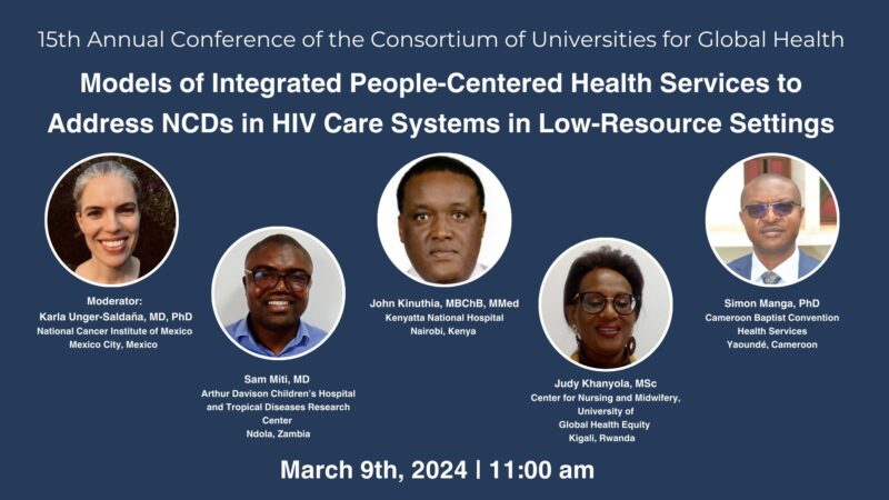 Don’t miss out on evidence-based models of integrated health services for non-communicable diseases – NCI Center for Global Health