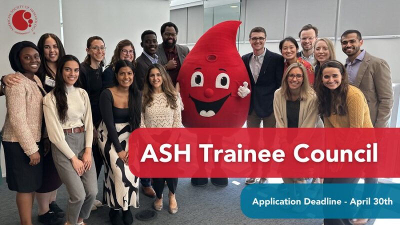 Ronak H. Mistry: One of the best opportunities I’ve had as a fellow was to be a part of that ASH Trainee Council