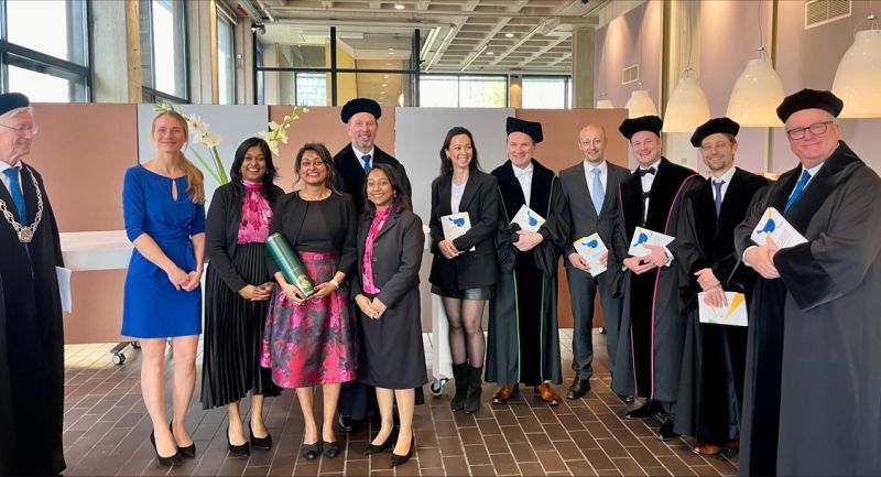 Ben Vanneste: Excellent PhD defence of Shyama Tetar today at Vrije University of Amsterdam (VU Amsterdam)