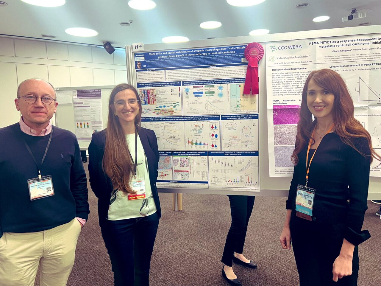 Laura Bukavina: Congrats on the award for top poster at IKCSEU24