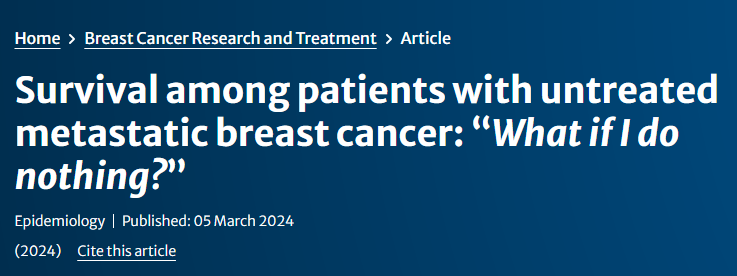 Julia Maués: Who didn’t have that thought cross their mind when diagnosed with cancer?