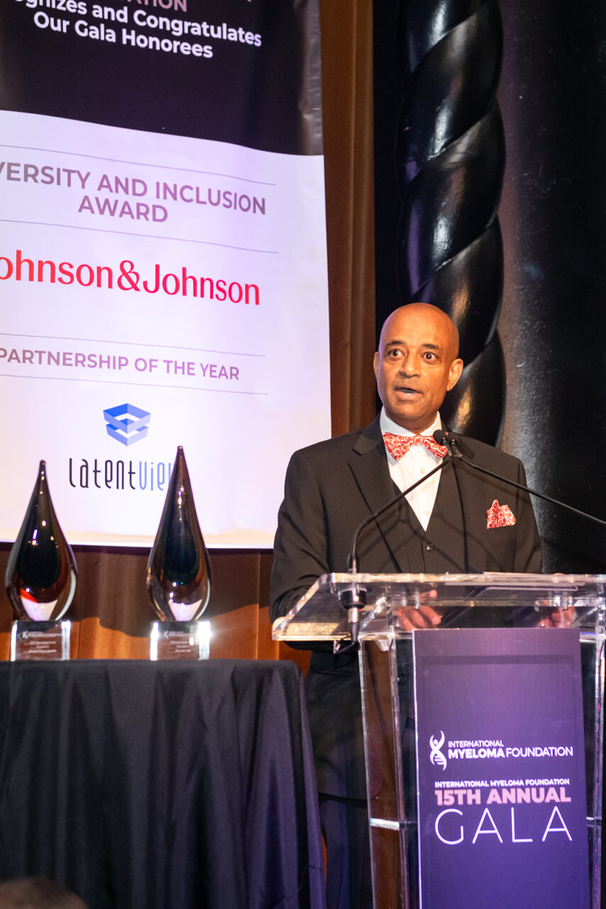 Yelak Biru: We stood with patients, researchers, and partners united against myeloma at the 15th Annual International Myeloma Foundation Gala
