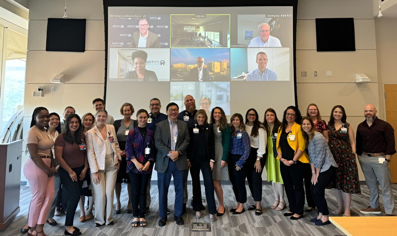 Patrick Hwu: Great to chat with our Strategic Communications team at Moffitt Cancer Center