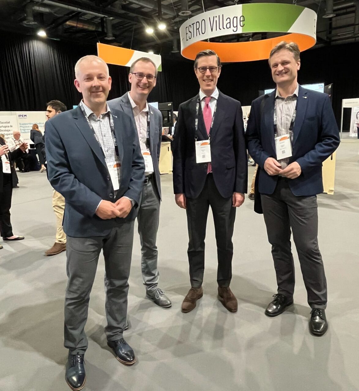 Nils Nicolay: Pleasant reunions during ESTRO2024 in Glasgow!