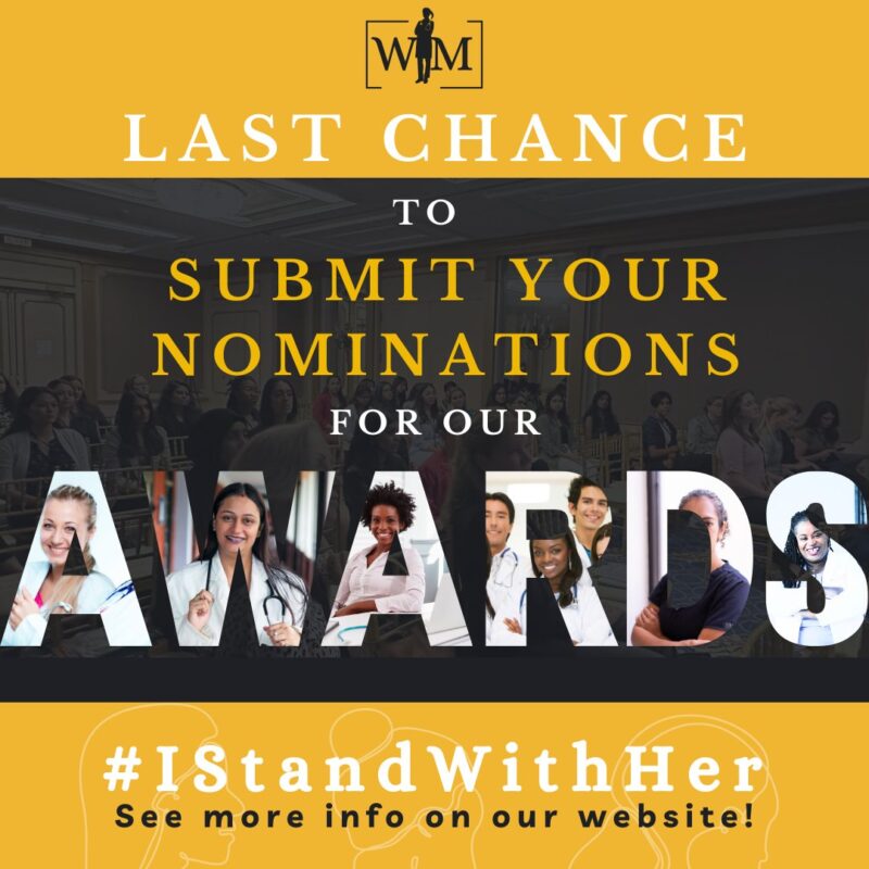 Shikha Jain: Abstract and Editorial submissions, as well as award nominations are open for the Women In Medicine Summit