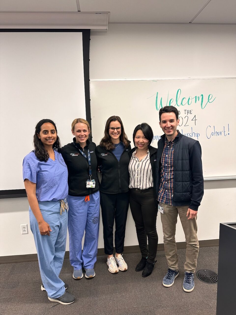 Lekshmi Santhosh: UCSF Cardiology Fellows peermentoring during the UCSF Department of Medicine Fellows Leadership Cohort