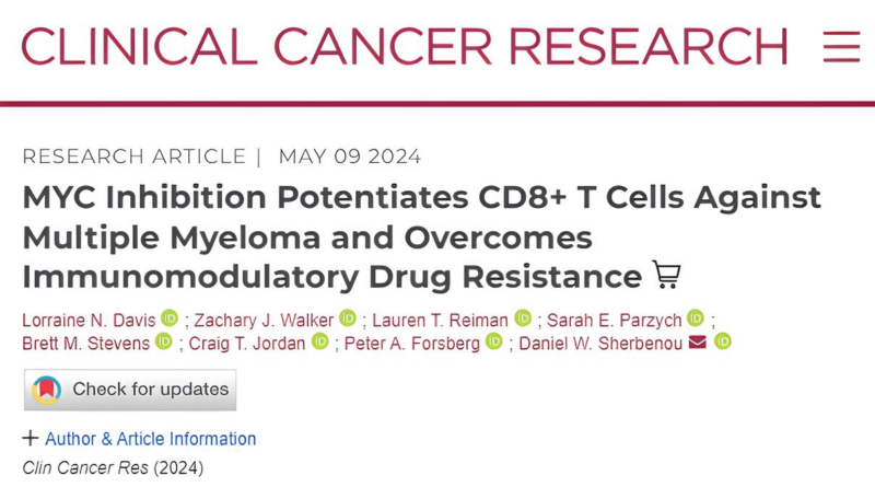 Myeloma Paper of the Day