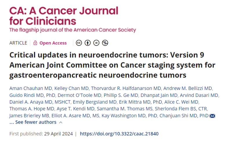 Neuroendocrine tumors