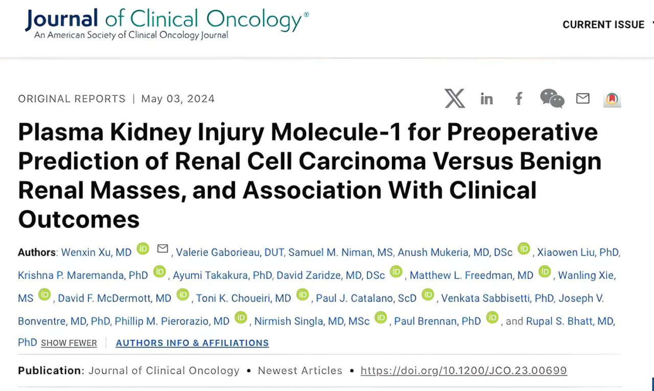Yüksel Ürün: Excellent research on plasma Kidney Injury Molecule-1