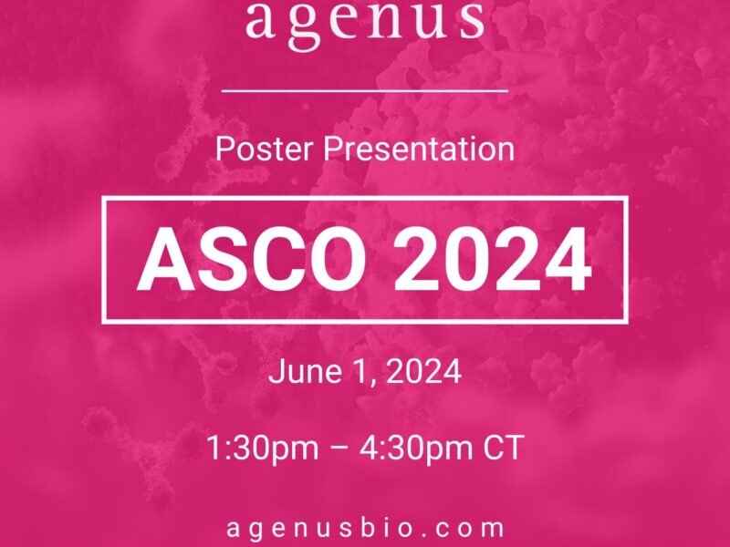 A new analysis of bot/bal in metastatic MSS colorectal cancer at ASCO24 – Agenus