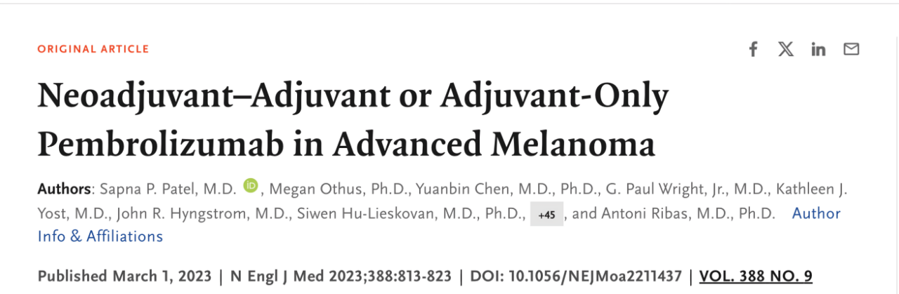 Pashtoon Kasi: Why would neoadjuvant immunotherapy work better