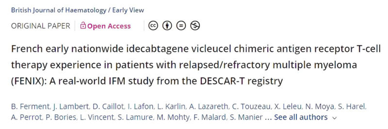Myeloma Paper of the Day