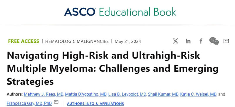 Myeloma Paper of the Day