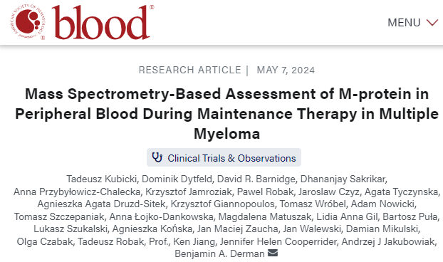 Myeloma Paper of the Day