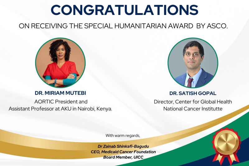 Zainab Shinkafi-Bagudu: Congratulations to Miriam Mutebi and Satish Gopal who received the prestigious Humanitarian Award