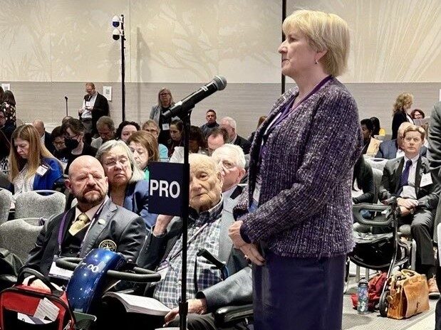 Ashley Love Sumrall: Dr. Barbara McAneny speaks on behalf of our ASCO at American Medical Association